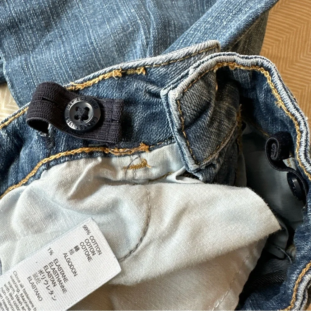 Gap Kids Skinny Fit Jeans sz 5 Slim Adjustable Waist 5‎ Pocket